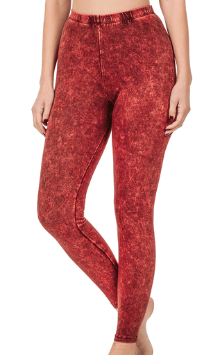 Twila Acid Washed Leggings
