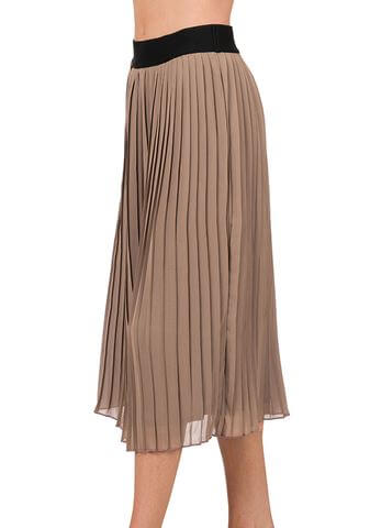 Eve Chiffon Pleated Skirt