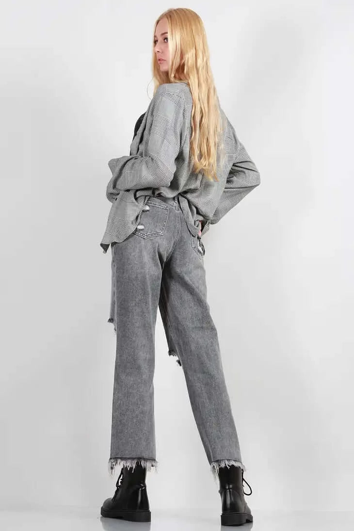 Stevie High Rise Mom Jeans