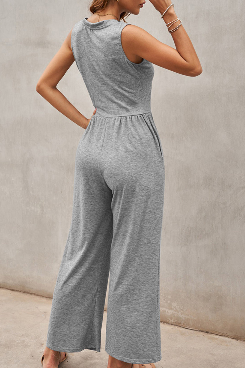 Essential Wide Strap Jumpsuit