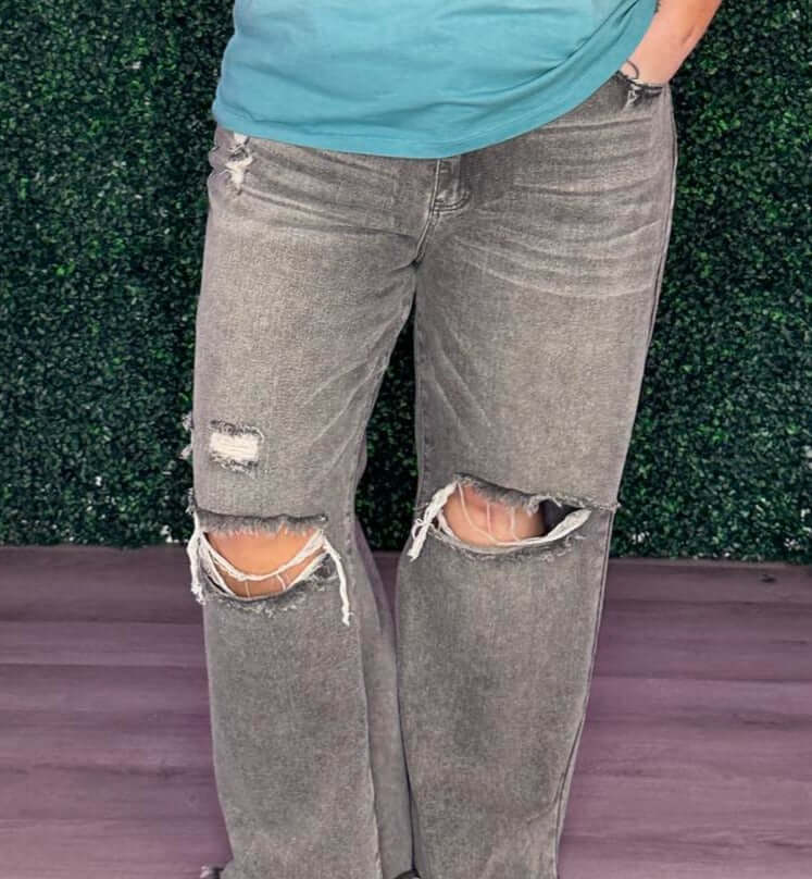Stevie High Rise Ankle Length Mom Jeans