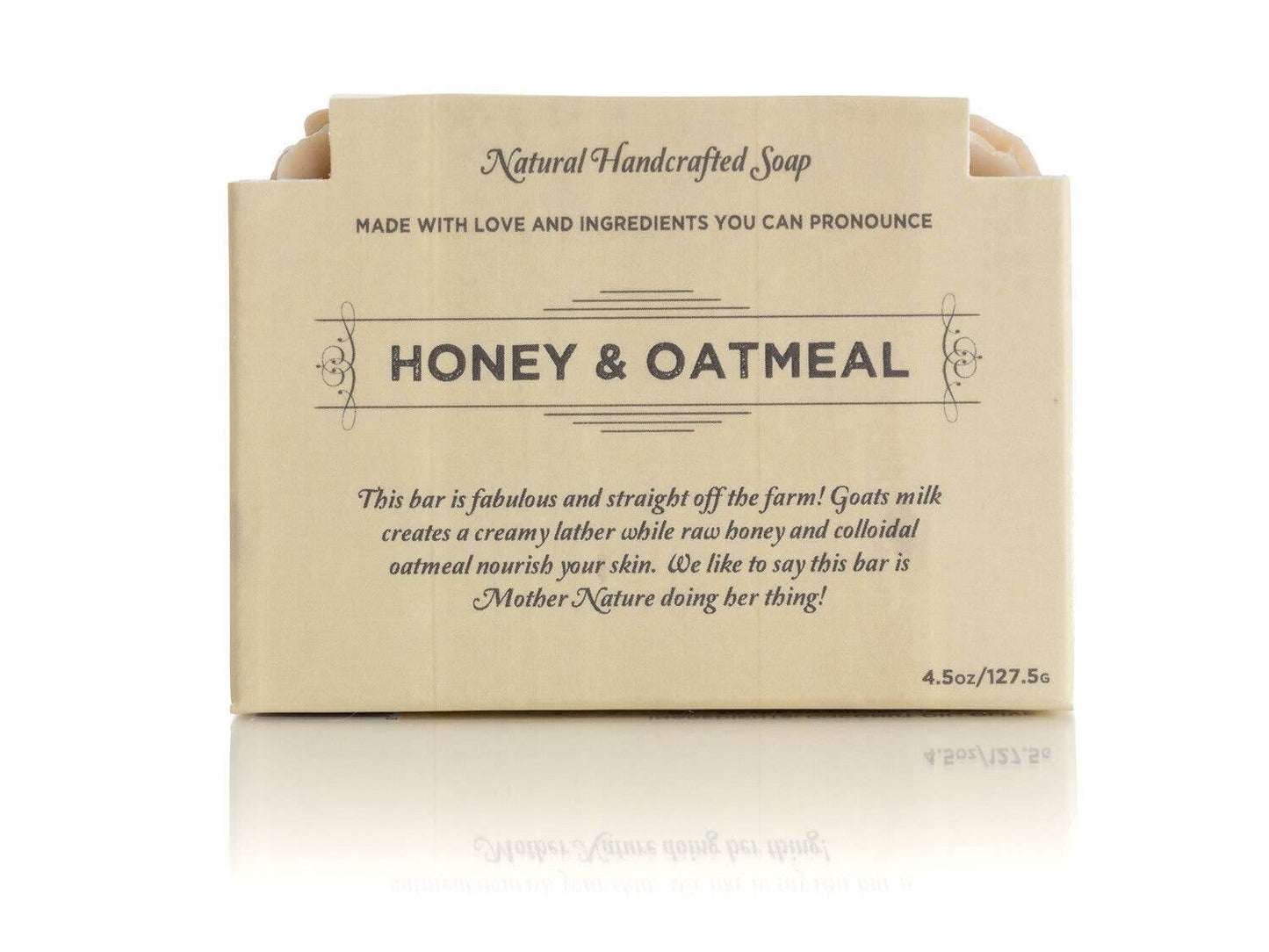 Honey and Oatmeal Bar Soap