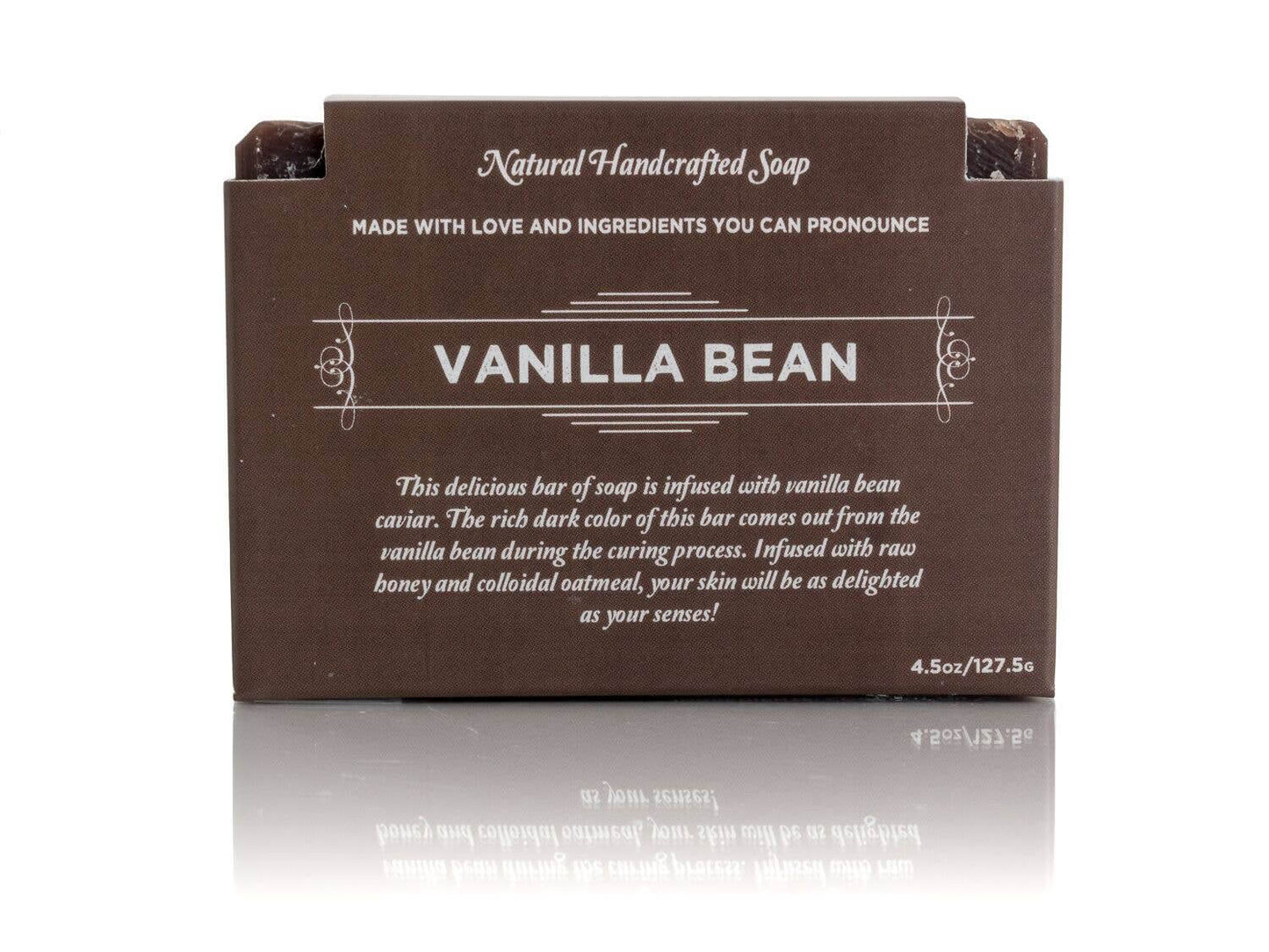 Organic Vanilla Bean Moisturized Bar Soap