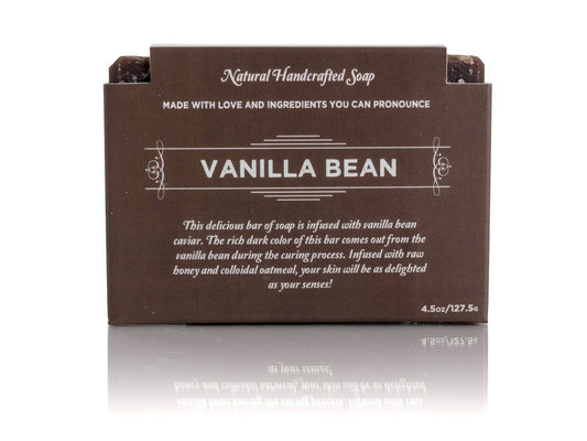 Organic Vanilla Bean Moisturized Bar Soap
