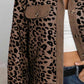 Statement Leopard Buttoned Jacket