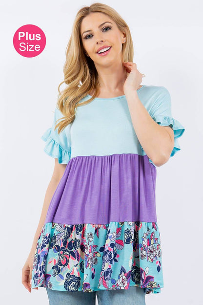 Aster Floral Top
