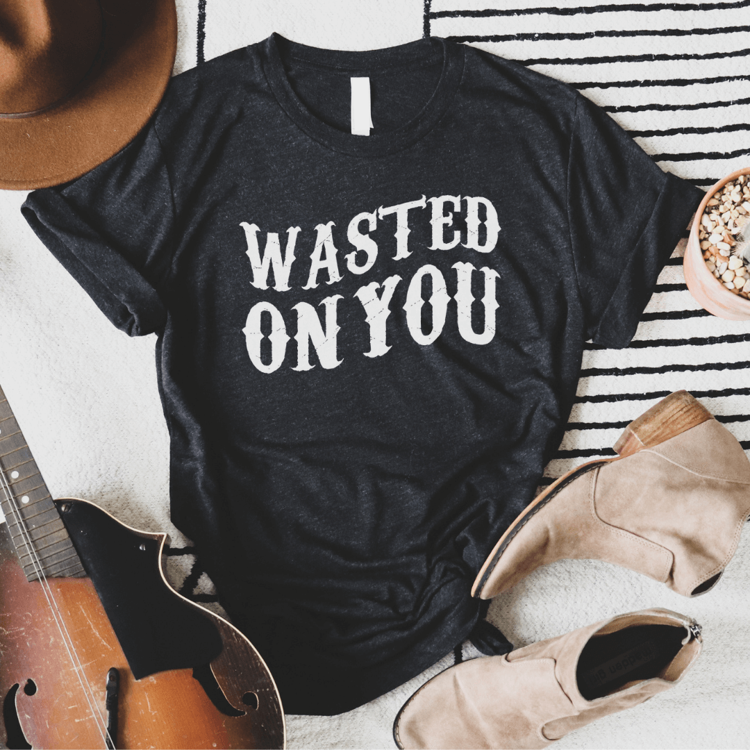 Morgan "Wasted On You" Soft Graphic Tee
